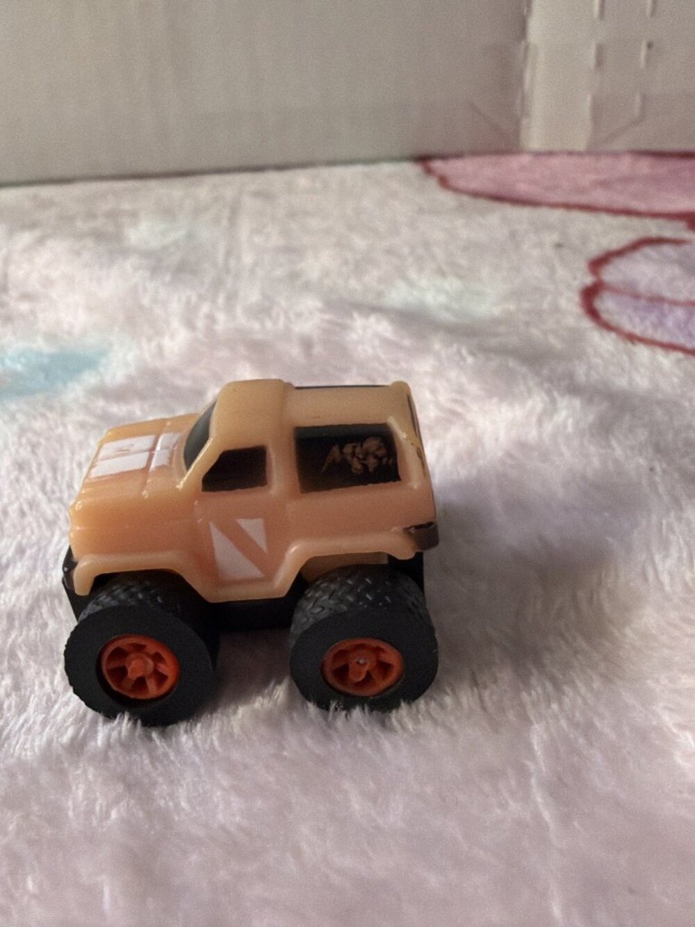 1986 Happy Meal McDonald's Schaper Stompers Mini 4x4 Bronco Pull Back (works)